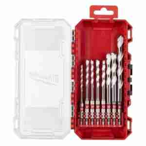 ESTUCHE BROCAS MILWAUKEE MULTIMATERIAL 8 PCS 4932493871