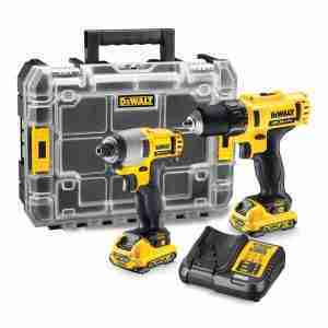 KIT TALADRO+ATORN.IMPACTO DEWALT 12V 2.AH DCK211D2T-QW ( DESCATALOGADO) **
