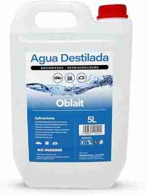 AGUA DESTILADA 5 L