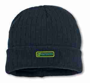 GORRO PUNTO AZUL MARINO T.U