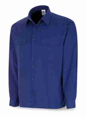 CAMISA TERGAL AZULINA M/LARGA 4546