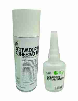 KIT ESPECIAL MADERA ACTIVADOR+CIANOCRILATO 150ML+50ML 5TEQ